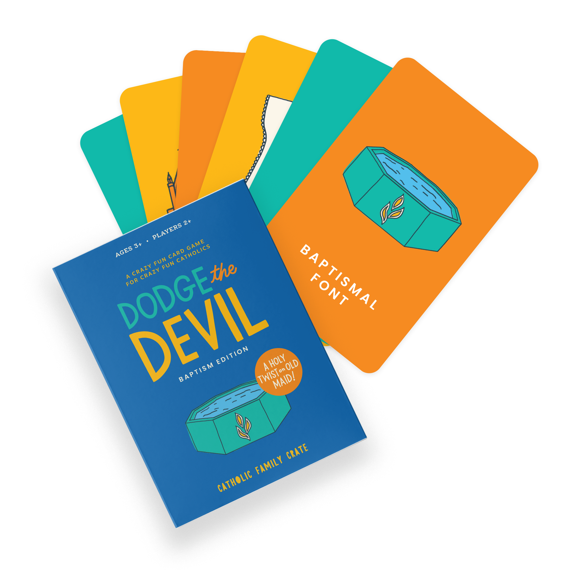 Dodge the Devil - Baptism Edition (A holy twist on Old Maid