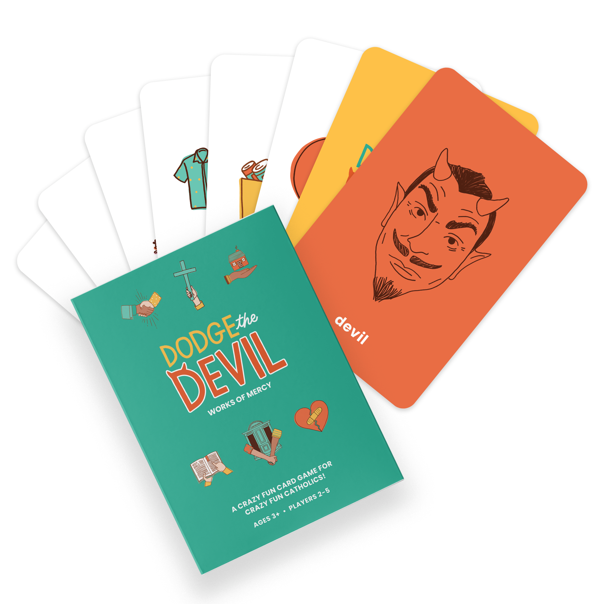 Dodge the Devil: Works of Mercy (A holy twist on Old Maid!) – Catholic  Family Crate