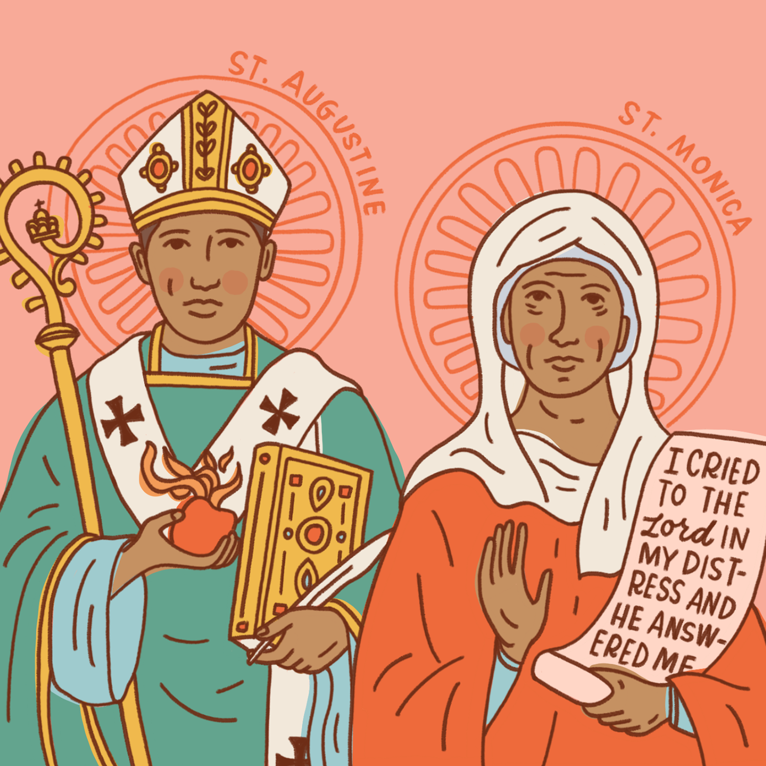 Sts. Monica and Augustine