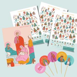Nativity of Mary, Michaelmas & Monthly Devotions Flip Calendar