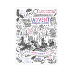Advent Jumbo Activity Sheet, one of the 4 sheets in the Jumbo Activity Sheets Bundle