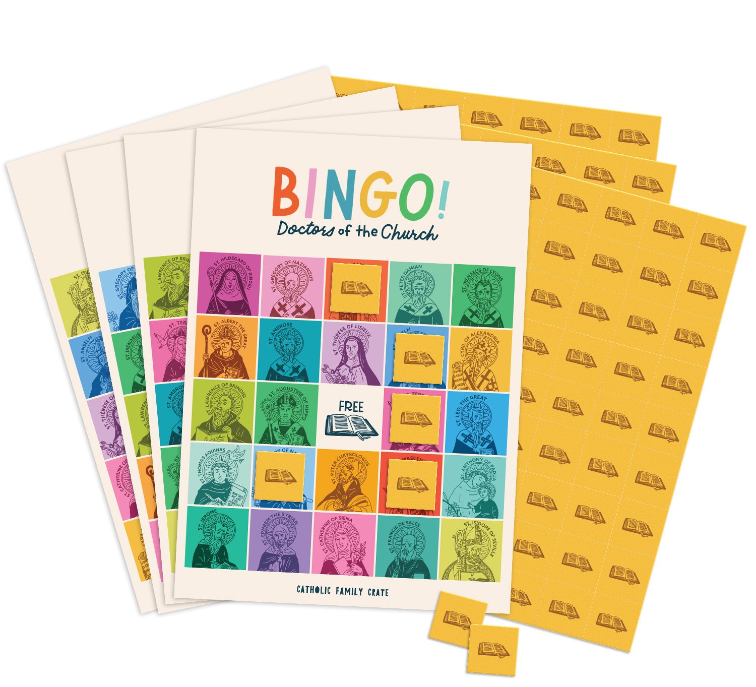 Doctors of the Church Bingo – Catholic Family Crate doctors-of-the-church-bingo-catholic-family-crate