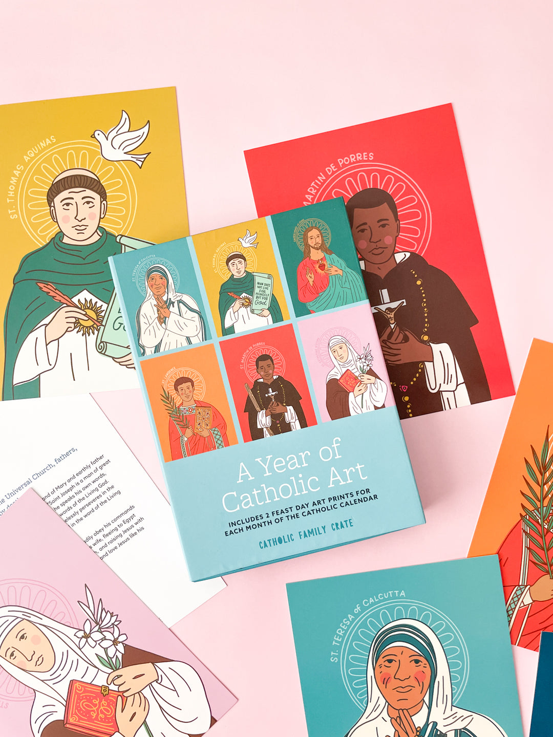 Catholic Collection Box Catholic Activity Box - Monthly Family Faith Formation – Catholic ...