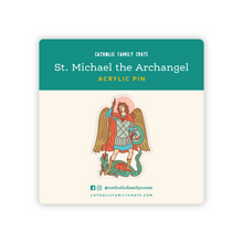 Load image into Gallery viewer, St. Michael the Archangel Pin

