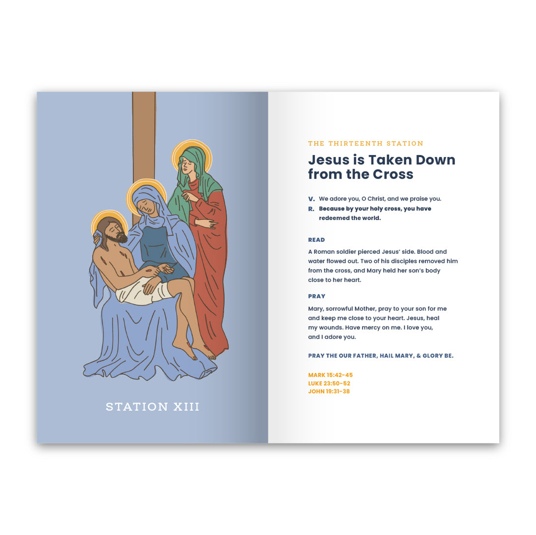 Stations of the Cross Book – Catholic Family Crate