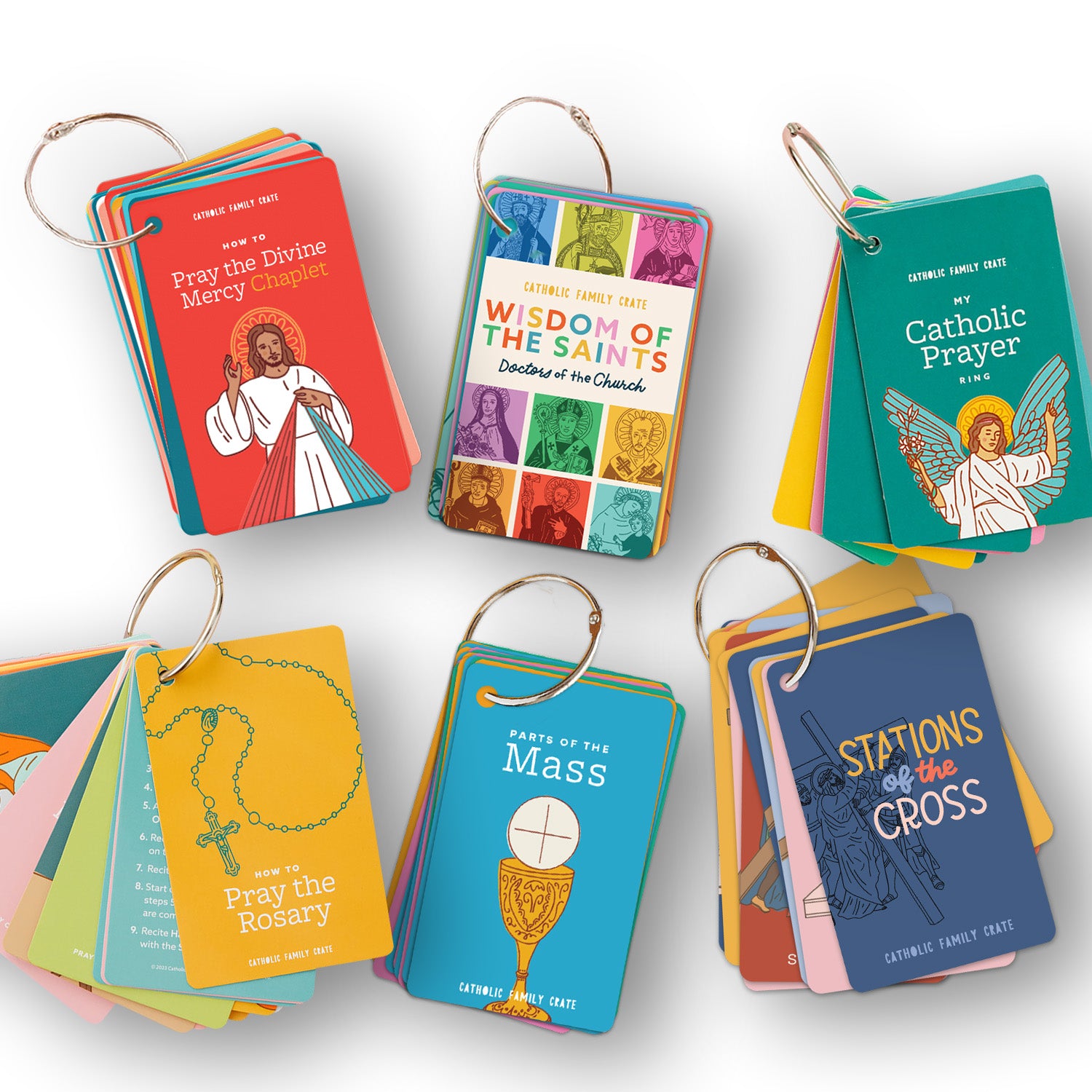 Card Cheat Rings All Card Rings Bundle – Catholic Family Crate