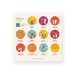 Easter Calendar Stickers (Un-dated)