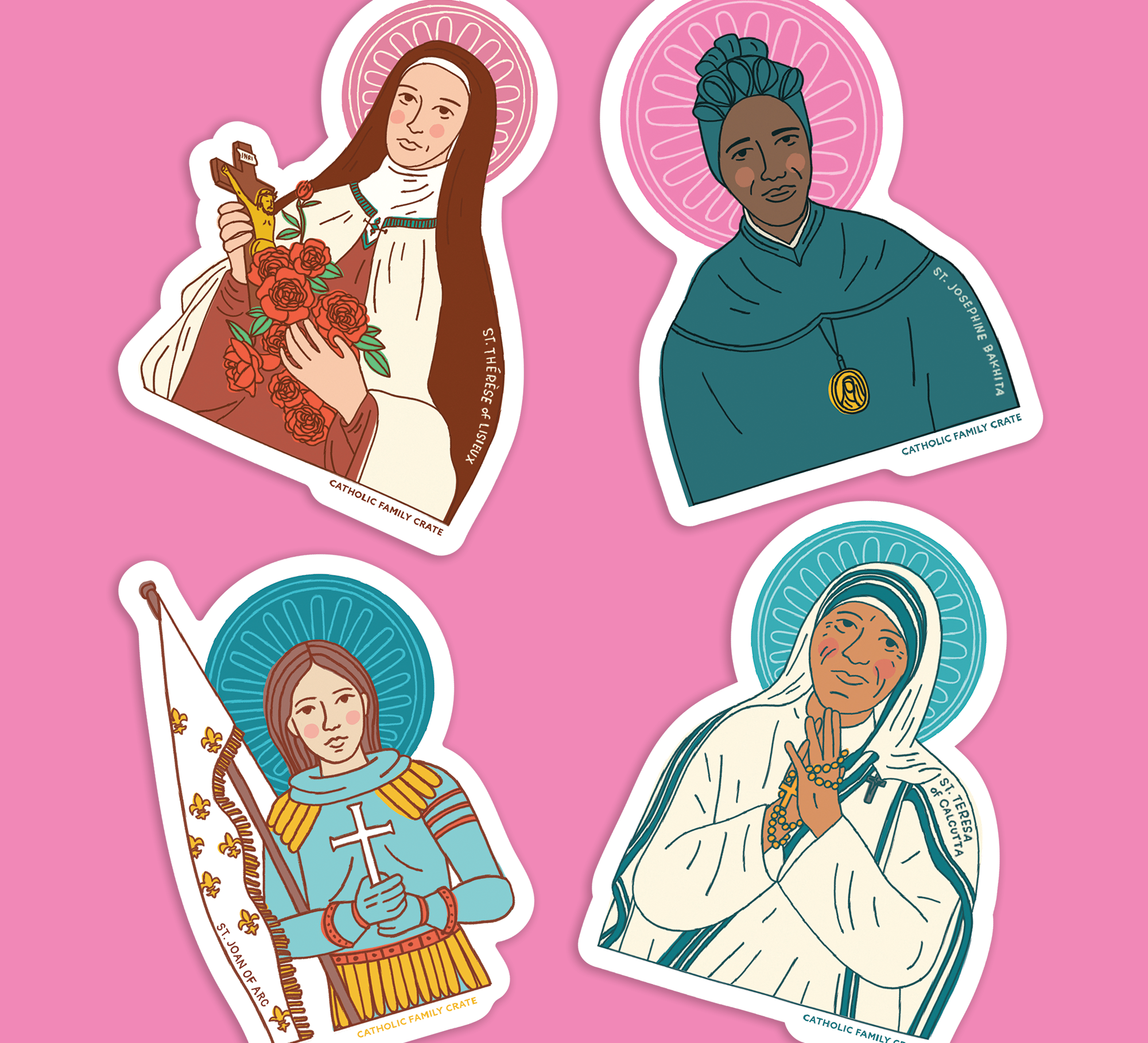 A Year of Catholic Stickers