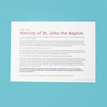 Load image into Gallery viewer, Nativity of John the Baptist, Sacred Heart &amp; The Old Testament Crate

