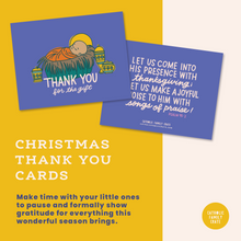Load image into Gallery viewer, Baby Jesus Thank you Cards (set of 8)

