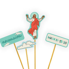 Load image into Gallery viewer, Ascension Cupcake Toppers
