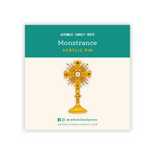 Load image into Gallery viewer, Monstrance Acrylic Pin
