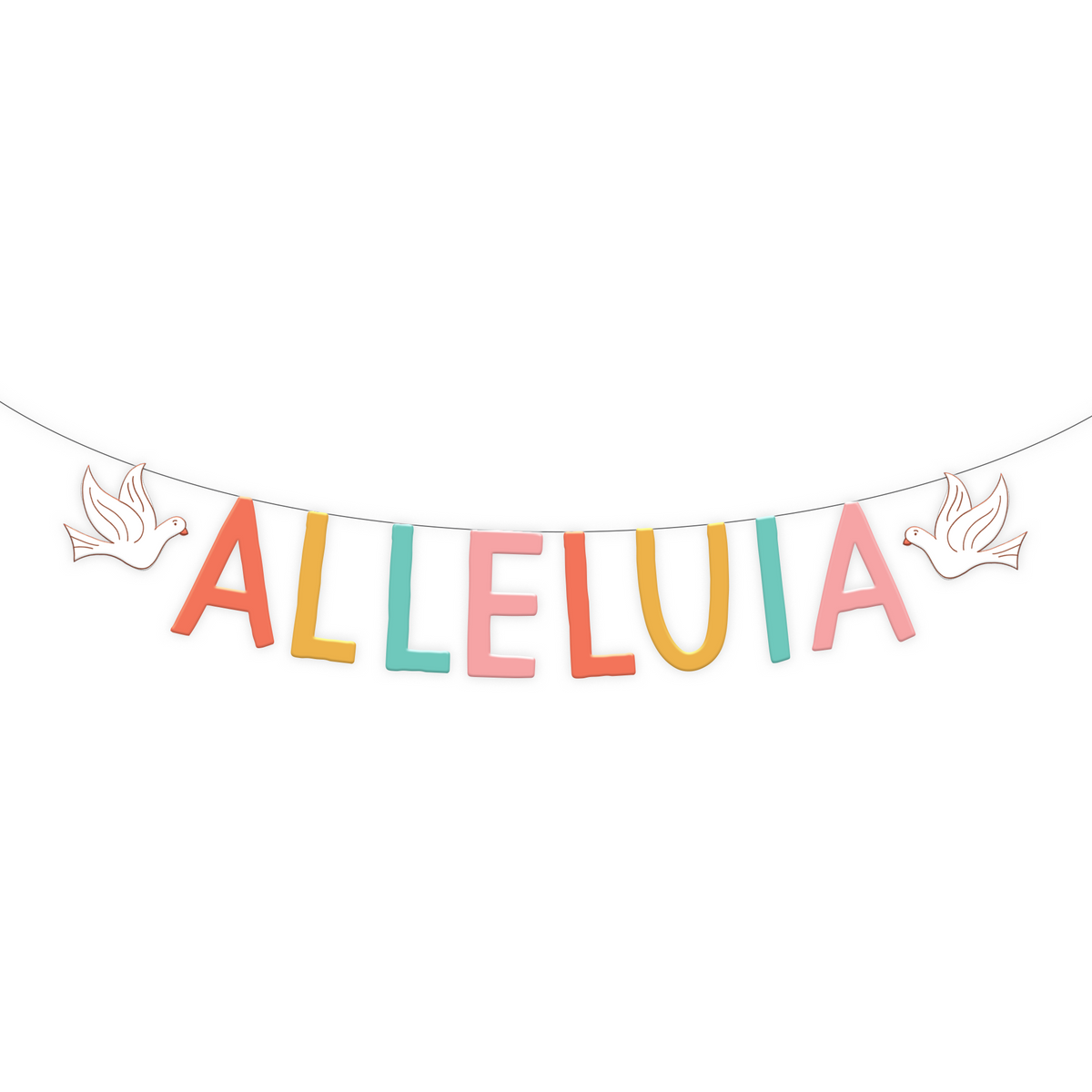 Easter Alleluia Banner - Bury During Lent! – Catholic Family Crate