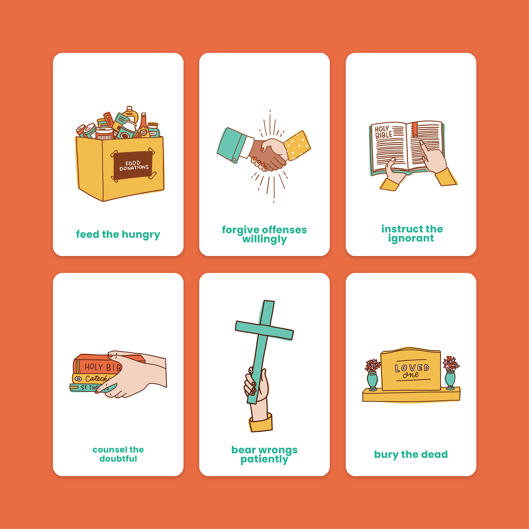 Dodge the Devil - Baptism Edition (A holy twist on Old Maid