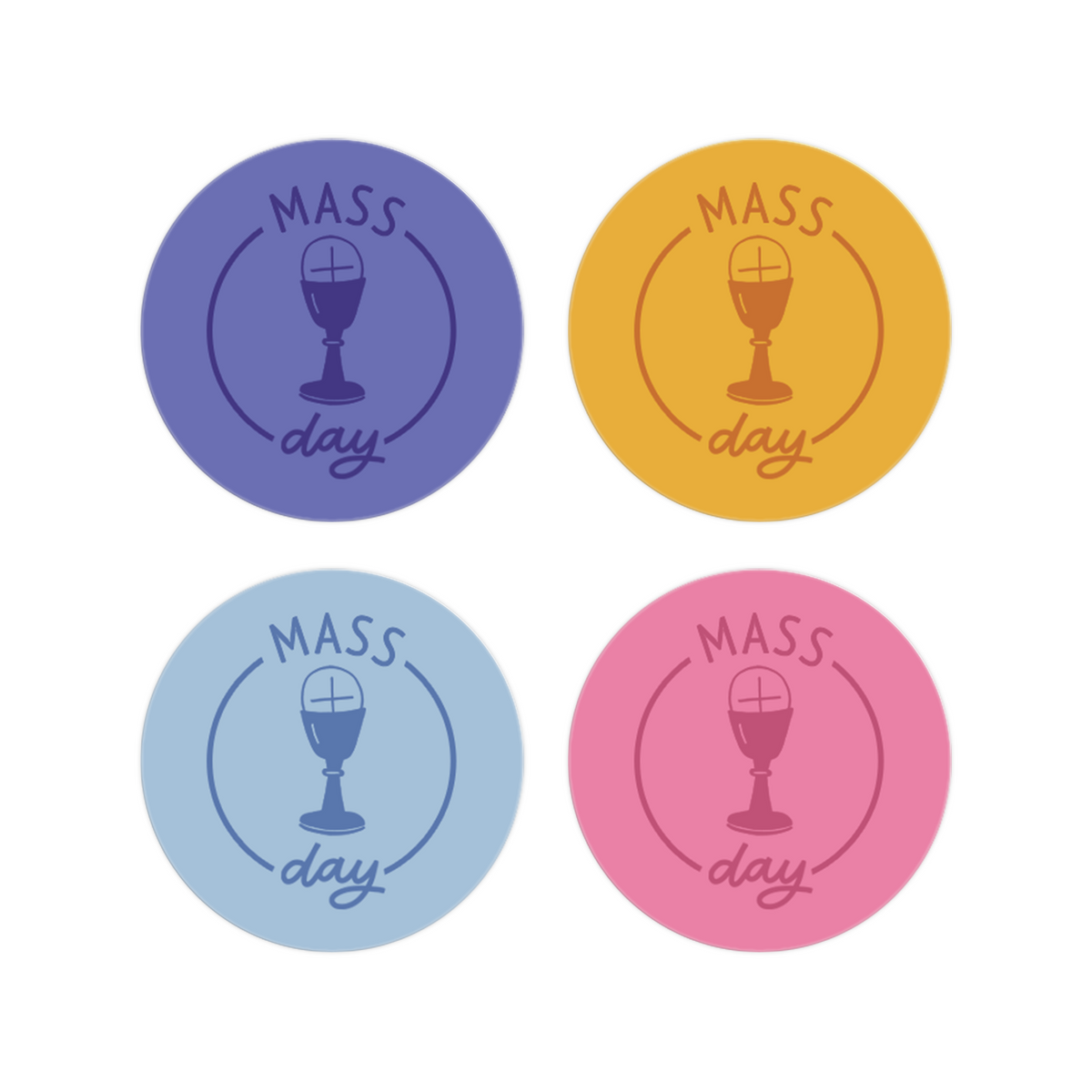 Mass calendar stickers – Catholic Family Crate