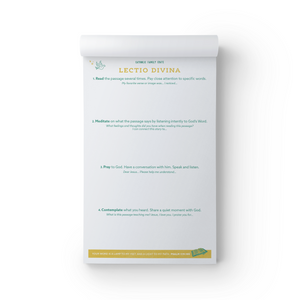 Lectio Divina - Journal & Notepad Bundle