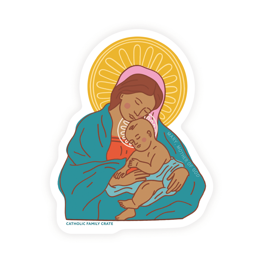 Mary, Mother of God Sticker