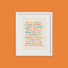 Load image into Gallery viewer, Our Father Prayer Print
