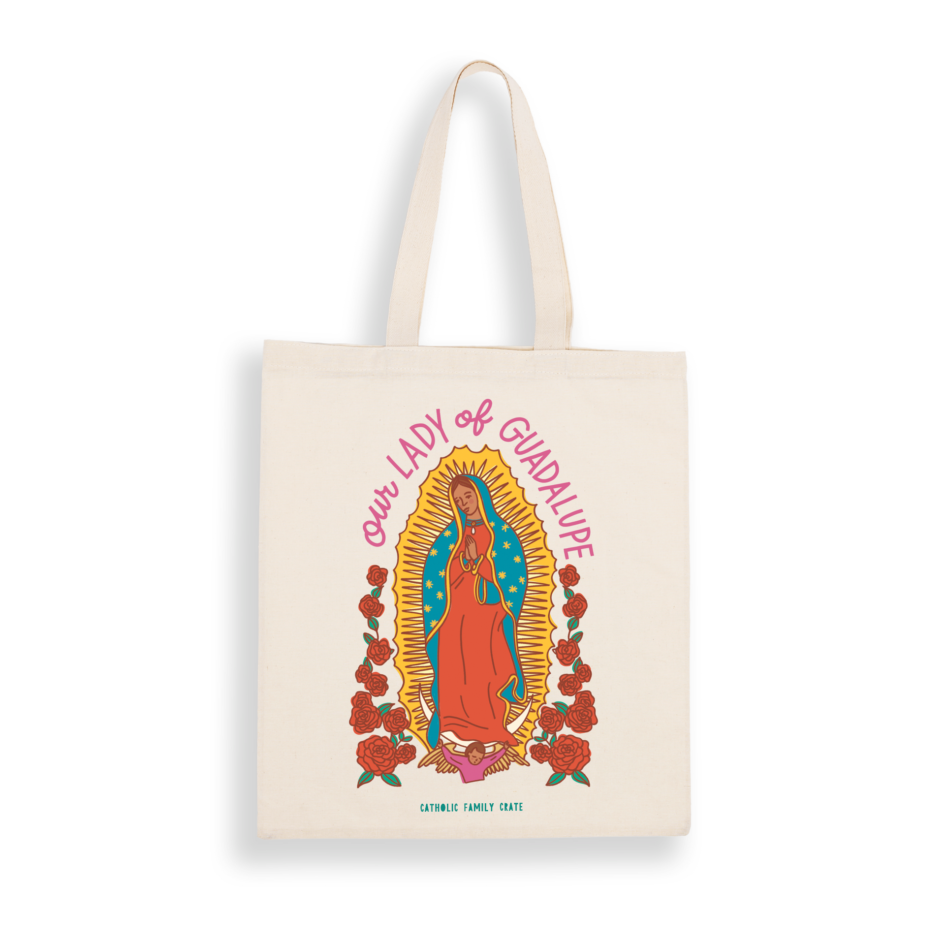 Our Lady of Guadalupe Tote Bag – Catholic Family Crate