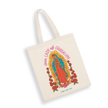Load image into Gallery viewer, Our Lady of Guadalupe Tote Bag
