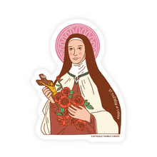Load image into Gallery viewer, Saint Thérèse of Lisieux Sticker
