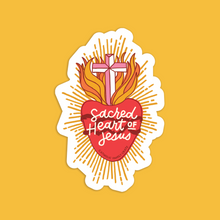 Load image into Gallery viewer, Sacred Heart Sticker
