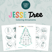Load image into Gallery viewer, Jesse Tree Ornaments Activity Pack
