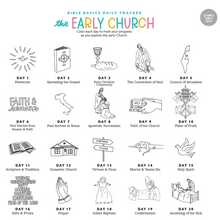 Load image into Gallery viewer, Bible Basics: The Early Church Daily Tracker

