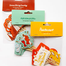 Load image into Gallery viewer, Easter Cupcake Toppers
