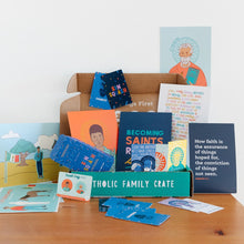 Load image into Gallery viewer, St. Valentine, St. José Sánchez del Río and Virtues &amp; Vices Crate
