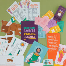 Load image into Gallery viewer, St. Joseph, Annunciation &amp; Ten Commandments Crate
